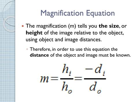 PPT - (10.3/10.4) Mirror and Magnification Equations PowerPoint ...