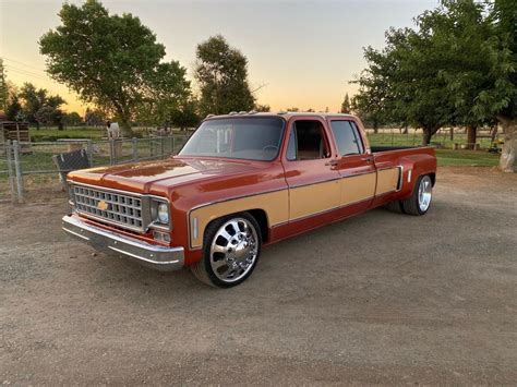 1978 C10 C30 Dually Crew Cab Custom Lowered Camper Special Classic ...