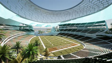 New Renderings Show Proposed UM Football Stadium at Tropical Park Site ...