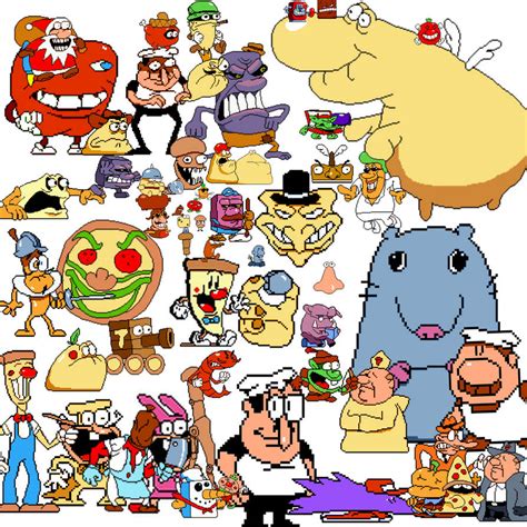 All pizza tower characters by johnnyboy131313 on DeviantArt