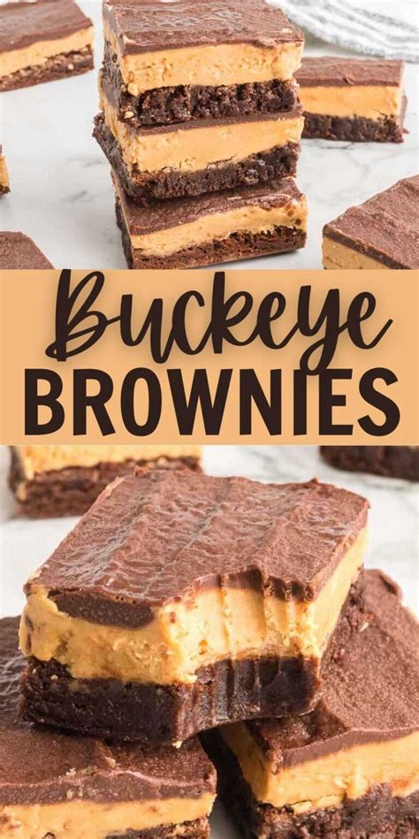 Buckeye Brownies - Delicious Buckeye Brownies Recipe