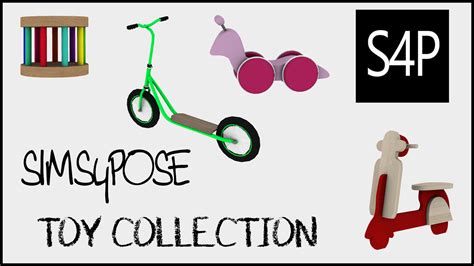 Download Sims 4 Pose: Toy Collection {Kids Toys} - Sims 4 Pose CC