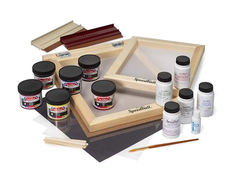 Screen Printing Kit - Intermediate Deluxe Kit - Speedball – People ...