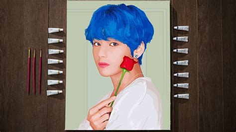 BTS V Painting Details And Facts About Bts' V's Vape Juul - Peaky Blinders