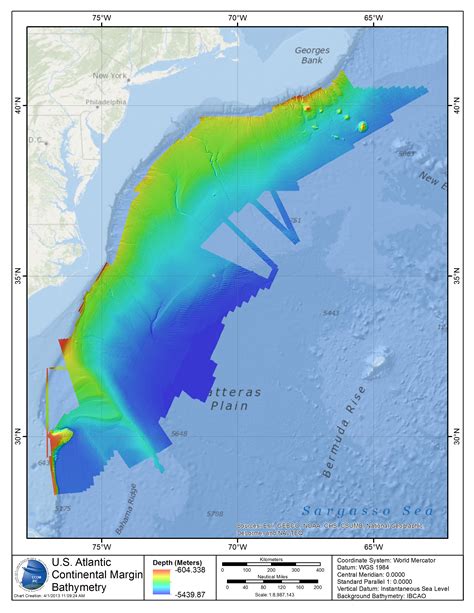 Atlantic - Bathymetry | The Center for Coastal and Ocean Mapping