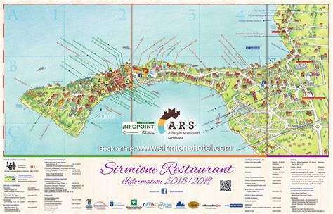 Map Restaurant Sirmione | List Restaurants Sirmione | Lake Garda