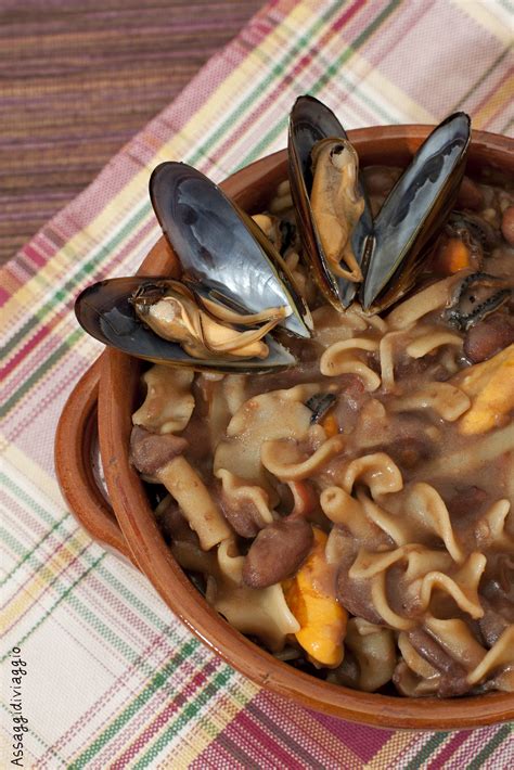 Assaggidiviaggio: Una minestra indimenticabile: pasta fagioli e cozze