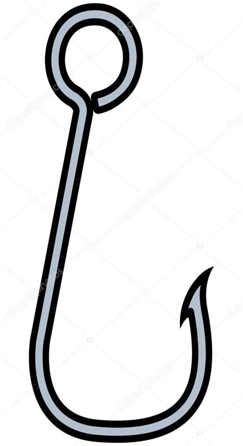 Cartoon fish hook Stock Vector Image by ©AlexanderZam #73509337