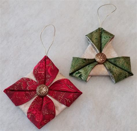 Folded Fabric Ornaments to Sew – Tutorial, Part 1 – Beth Ann Williams