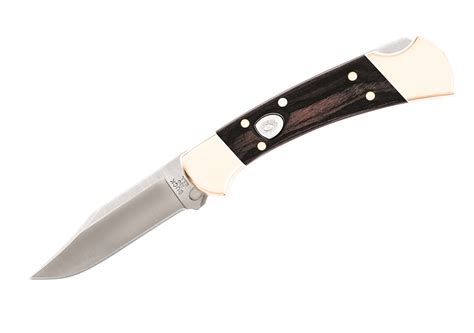 Buck Knives 112 Automatic Opening Ranger Folding Knife, Genuine Ebony ...