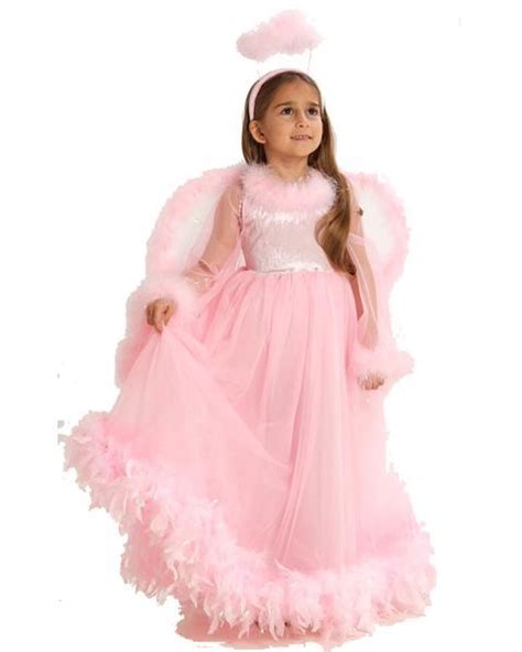 Pink Angel Child - Angel Party Costumes Angel Party Costume, Angel ...