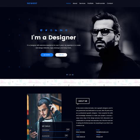 Web Developer Portfolio Templates