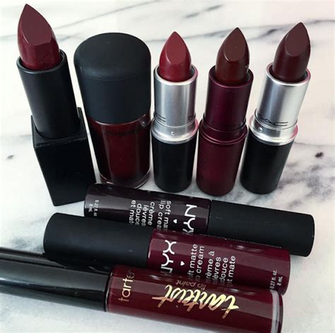 Best Burgundy Lipsticks – Twinspiration