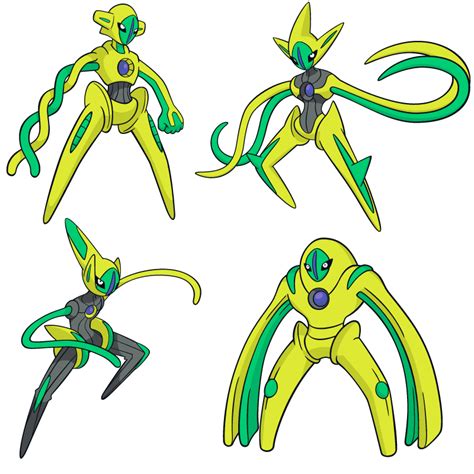 Shiny Deoxys Global Link Art by TrainerParshen on DeviantArt