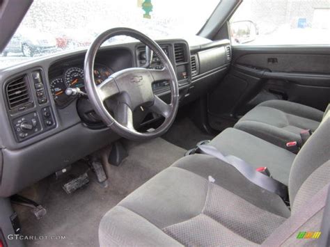 Dark Charcoal Interior 2003 Chevrolet Silverado 2500HD LS Regular Cab ...