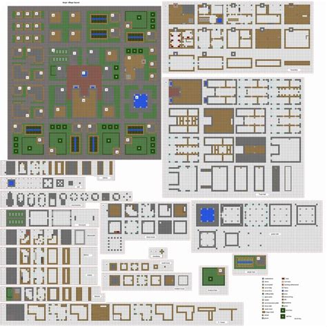 Afbeeldingsresultaat voor minecraft house blueprints | Casas minecraft ...