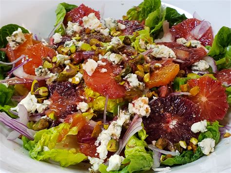 Blood Orange Salad & Vinaigrette