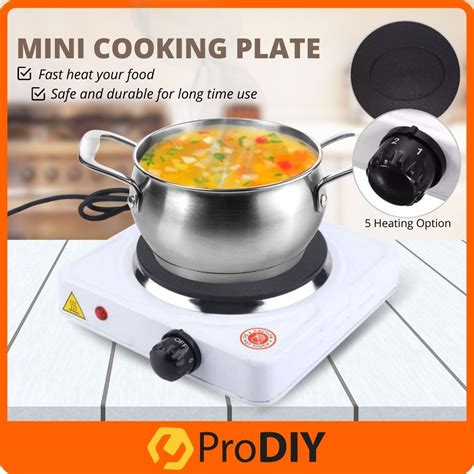 New Multifunction Hot Plate Electric Cooking Mini Lightweight Portable ...