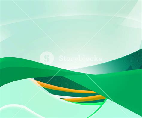 Green Abstract Shapes Background Royalty-Free Stock Image - Storyblocks