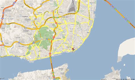 Map of Lisbon - TravelsMaps.Com