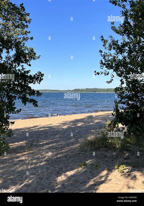 Traverse City State Park Beach Stock Photo - Alamy