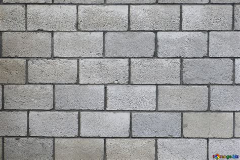 The wall of concrete blocks.texture. free image - № 5320