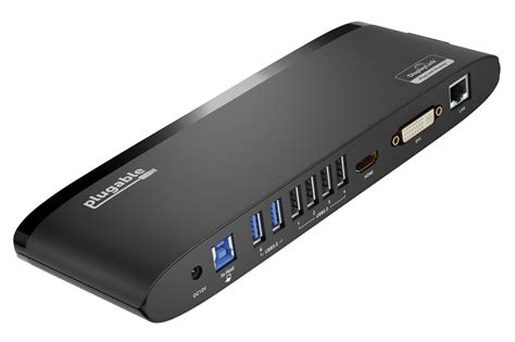 Plugable Technologies USB 3.0 Universal Laptop Docking Station for ...