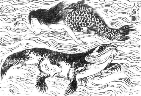 Ningyo mer-creatures and the Yao Bikuni folktale | JAPANESE MYTHOLOGY ...