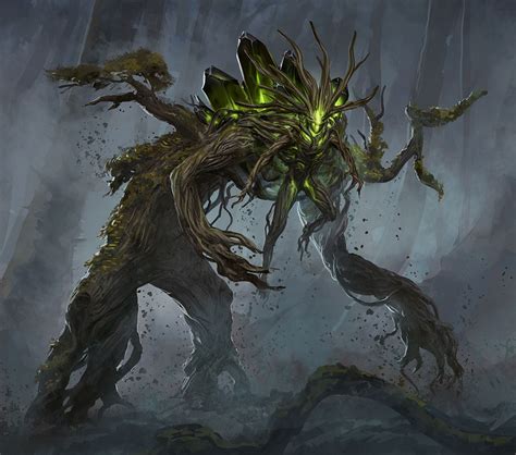 Forest God | Tree monster, Forest creatures, Fantasy creatures art