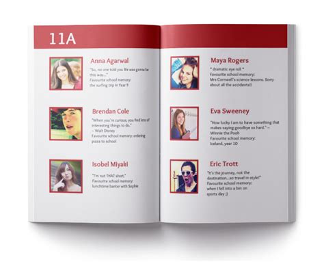 10 Amazing Yearbook Layout Examples