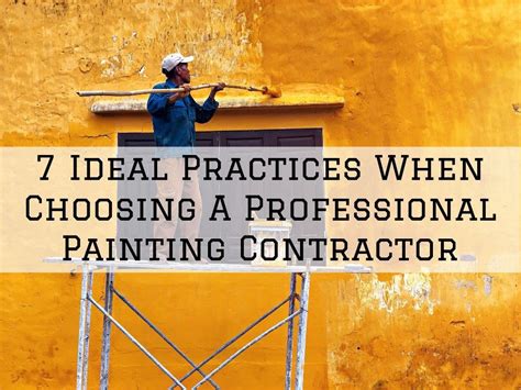 When you need a painting contractor, it helps to get a good one. Here ...