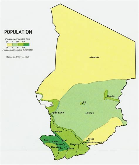 Chad Maps - Perry-Castañeda Map Collection - UT Library Online