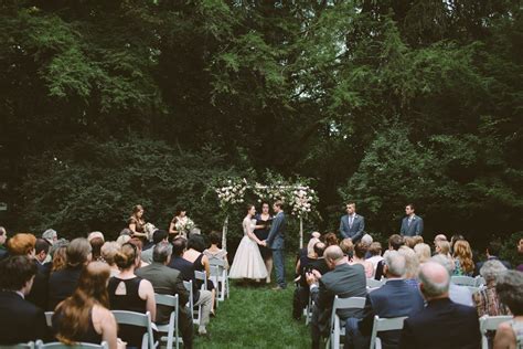 Woodsy Organic Wedding at the Hyeholde: Alyssa & Chris - Burgh Brides