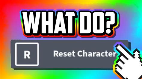 What Does Reset Character Do In Roblox!? How To Reset Character In ...