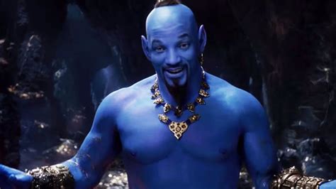 Will Smith is very blue and very buff in this new 'Aladdin' trailer - ICON