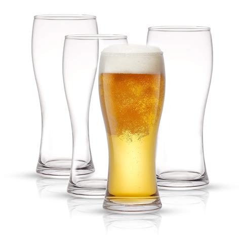 Buy JoyJoltCallen 15.5oz Glasses Set of 4 Pint Glass. Craft Glass ...