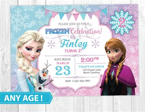 Frozen Birthday Invitation - 16+ Examples