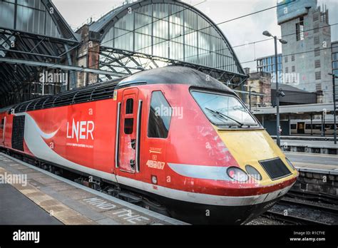 London North Eastern Railway (LNER), KIngs Cross station, London, UK ...