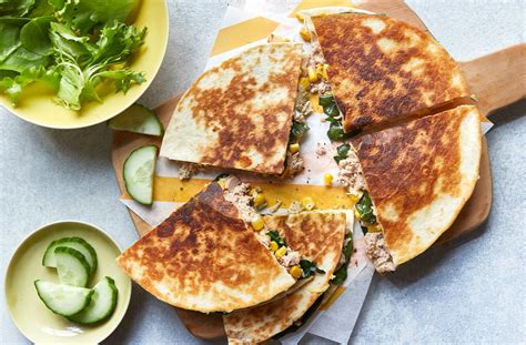 Tuna Melt Quesadillas Recipe | Kids Lunch Recipes | Tesco Real Food