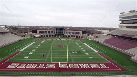 Texas State Football Stadium - YouTube