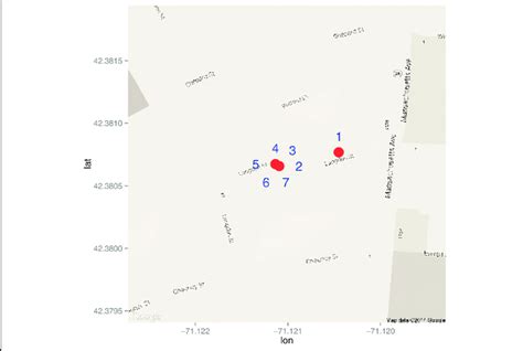 The locations of crimes in the second series. | Download High ...