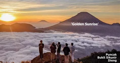 Puncak Bukit Sikunir Dieng, Tempat Wisata Untuk Berburu 'Golden Sunrise ...