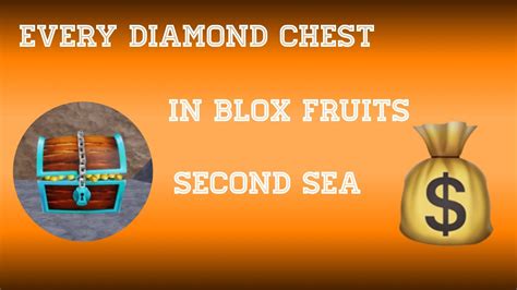 Blox Fruits - All Diamond Chest Locations In Second Sea - YouTube