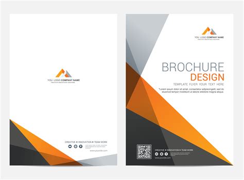 Inspirasi Spesial Brochure Background Template, Background Brosur