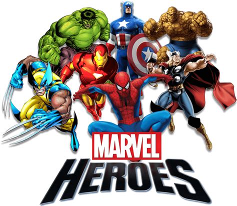 Marvel Heroes transparent PNG - StickPNG