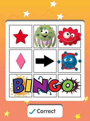 Shapes and Colors BINGO | ABCya!