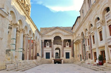 Exploring Diocletian's Palace in Split, Croatia