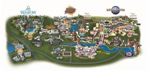 Universal Studios Florida Map 2024 - Zorah Kiersten