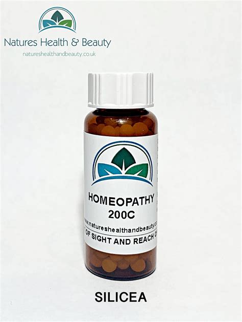 Silicea 200c Homeopathy Pillules | Natureshealthandbeauty ...