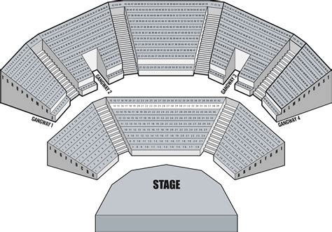 Open Air Theatre :: Seating Plan